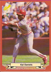 1988 Classic Red Baseball Cards        161     Kal Daniels